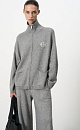Cashmere and wool sports bomber jacket - BRUSNIKA. Women clothes
