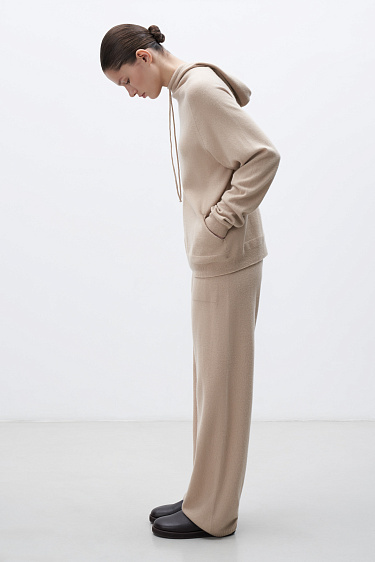 Cashmere and wool knit pants - BRUSNIKA Women Clothes