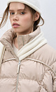 Quilted down jacket with hood - BRUSNIKA. Women clothes