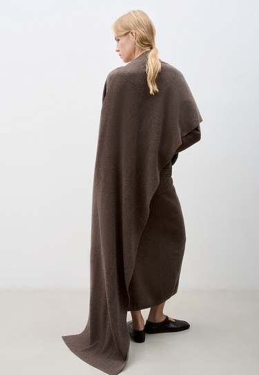 Cashmere and wool scarf - BRUSNIKA Women Clothes