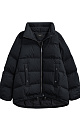 Voluminous down jacket with hood - BRUSNIKA. Women clothes