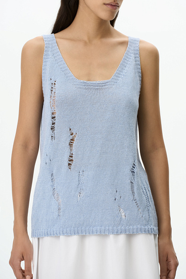 100% linen top - BRUSNIKA Women Clothes
