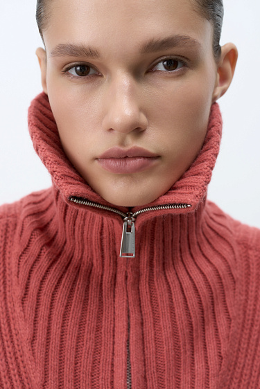 Alpaca wool knit jumper - BRUSNIKA Women Clothes