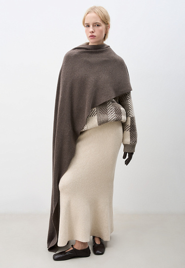 Wool stole - BRUSNIKA Women Clothes
