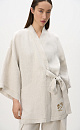 100% linen kimono - BRUSNIKA. Women clothes