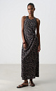 Twisted waist sundress - BRUSNIKA. Women clothes