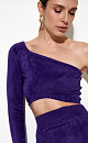 One-sleeve top - BRUSNIKA. Women clothes