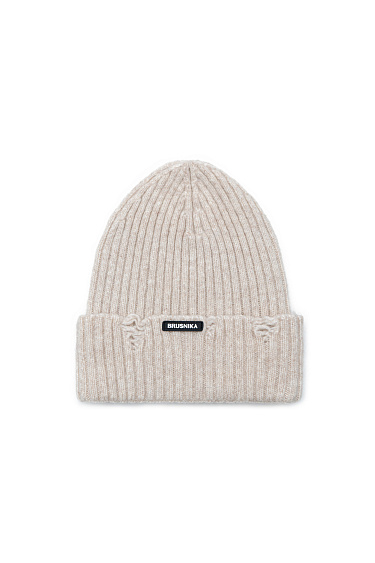 Ripped hat - BRUSNIKA Women Clothes
