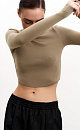 Long sleeve top - BRUSNIKA. Women clothes