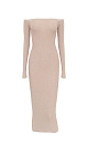 Open shoulder dress - BRUSNIKA. Women clothes