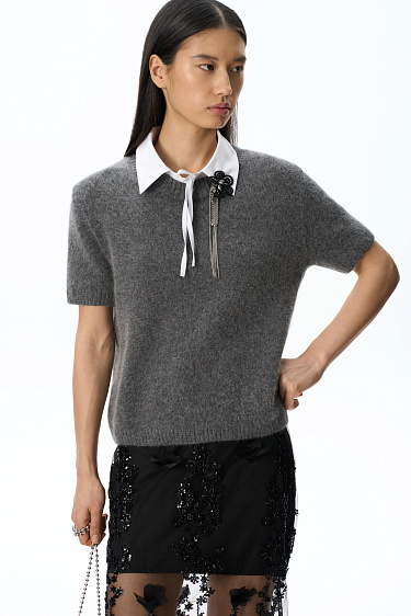 Fox Down T-shirt - BRUSNIKA Women Clothes