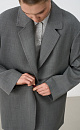 Single-breasted jacket - BRUSNIKA. Women clothes