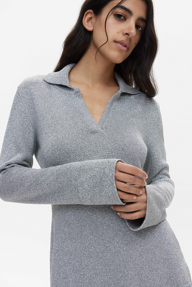 Lurex jumper - BRUSNIKA Women Clothes