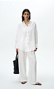 Trousers with asymmetric waist - BRUSNIKA. Women clothes