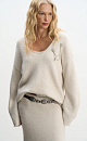 Fox Down Jumper - BRUSNIKA. Women clothes