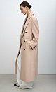Double-breasted wool coat - BRUSNIKA. Women clothes