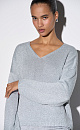 V-neck jumper with lurex - BRUSNIKA. Women clothes