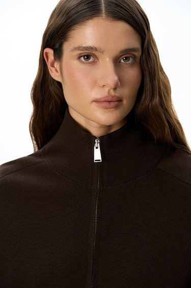 Bomber jacket with patch pockets - BRUSNIKA Women Clothes