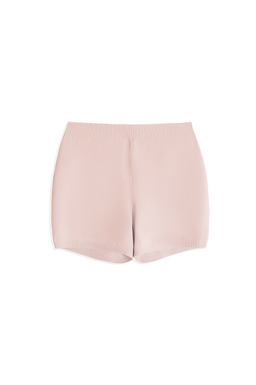 Viscose knit mini shorts - BRUSNIKA Women Clothes
