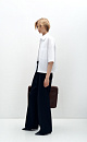 Dropped sleeve shirt - BRUSNIKA. Women clothes