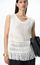 Fringed top - BRUSNIKA. Women clothes
