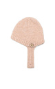 Hat with button fastening - BRUSNIKA. Women clothes
