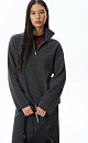 Jumper with a stand collar and a zippe - BRUSNIKA. Women clothes