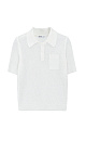 Knitted wool T-shirt - BRUSNIKA. Women clothes