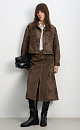 Horse Print midi Skirt - BRUSNIKA. Women clothes