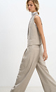 Palazzo trousers made of wool - BRUSNIKA. Women clothes