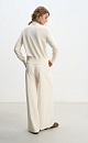 cashmere cardigan with a polo collar - BRUSNIKA. Women clothes