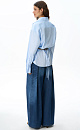Shirt with big shoulders - BRUSNIKA. Women clothes