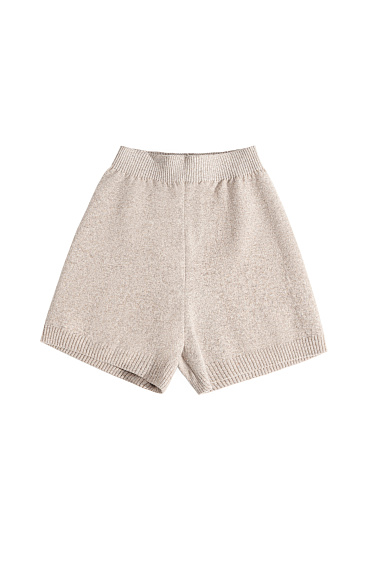 Mini wool and cashmere shorts - BRUSNIKA Women Clothes