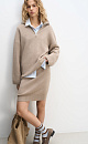 Cashmere and wool mini skirt - BRUSNIKA. Women clothes