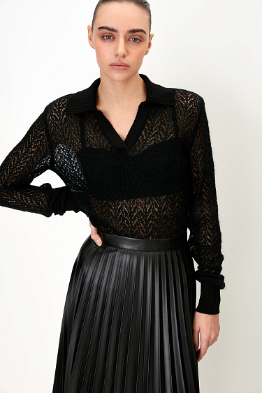 Openwork jumper - BRUSNIKA Women Clothes