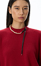 Jumper with shoulder pads - BRUSNIKA. Women clothes