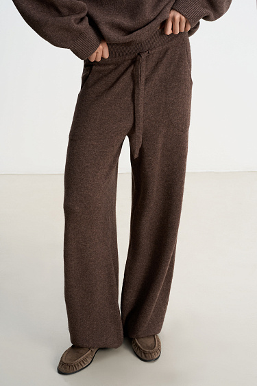 Yak wool trousers - BRUSNIKA Women Clothes
