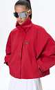 Sporty bomber jacket with a stand collar - BRUSNIKA. Women clothes