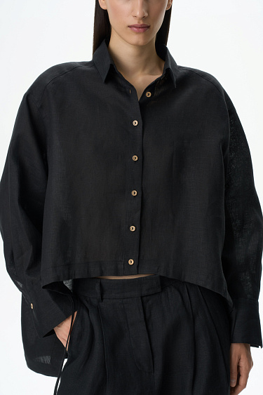 Linen shirt - BRUSNIKA Women Clothes