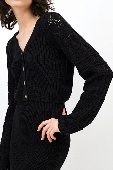 Cropped cardigan - BRUSNIKA Women Clothes
