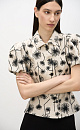 Jacket with voluminous sleeves - BRUSNIKA. Women clothes