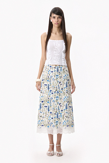 Cotton top with sequins - BRUSNIKA Women Clothes
