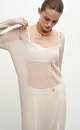 Grunge style knitted dress - BRUSNIKA. Women clothes