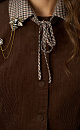 Fitted corduroy jacket - BRUSNIKA. Women clothes