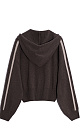 short hoodie bomber jacket - BRUSNIKA. Women clothes