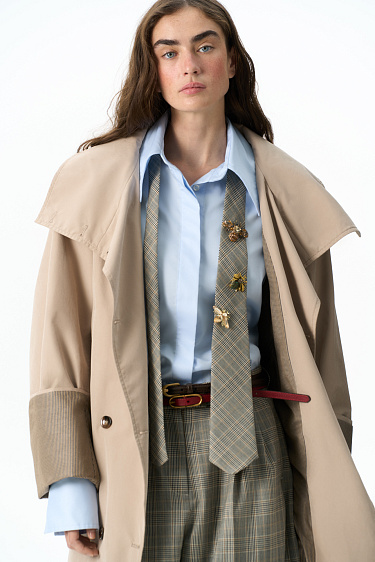 Classic tie - BRUSNIKA Women Clothes