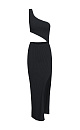 One-shoulder dress - BRUSNIKA. Women clothes