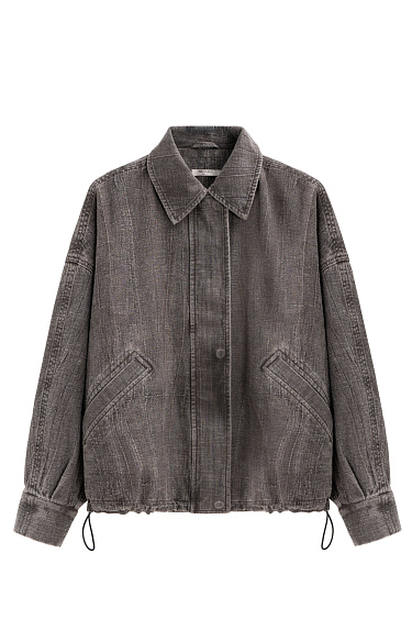 100% linen jacket - BRUSNIKA Women Clothes