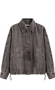 100% linen jacket - BRUSNIKA. Women clothes