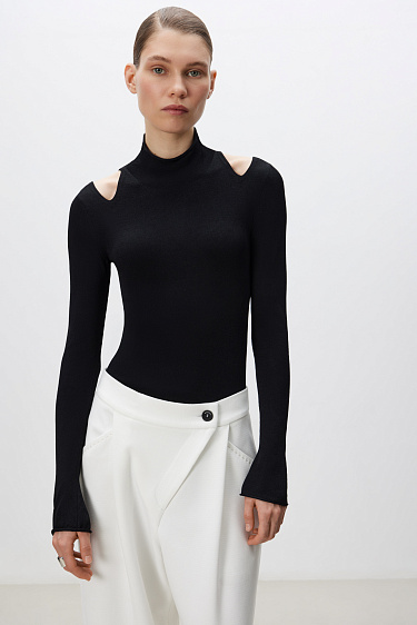 Viscose turtleneck - BRUSNIKA Women Clothes